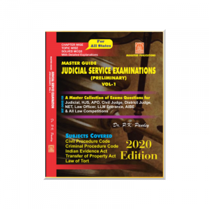 Master Guide to Judicial Service Examination Vol. 1 – 2020 edition