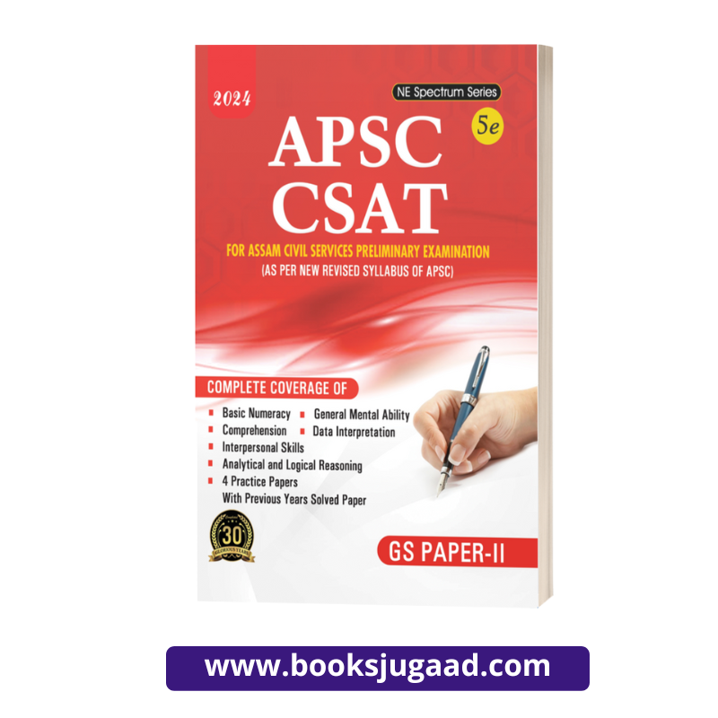 APSC CSAT GS Paper II 2024 By Ashok Publication
