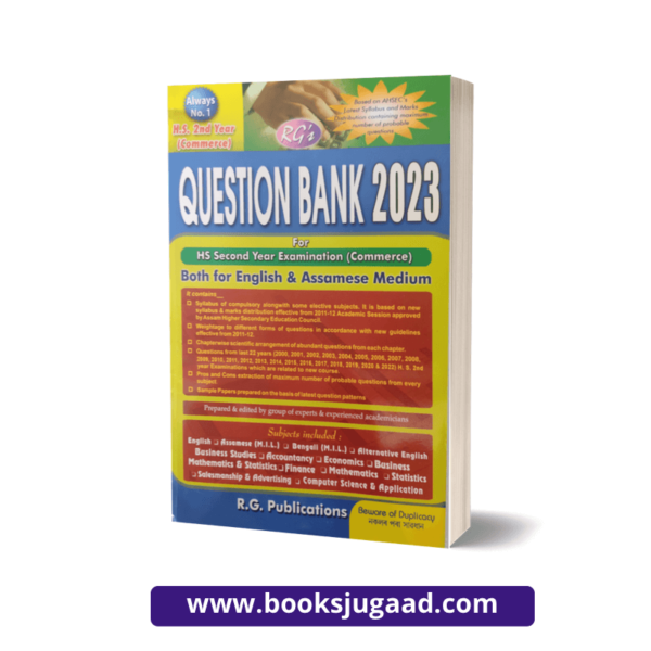 RG’s Question Bank 2023 For H.S 2nd Year Commerce