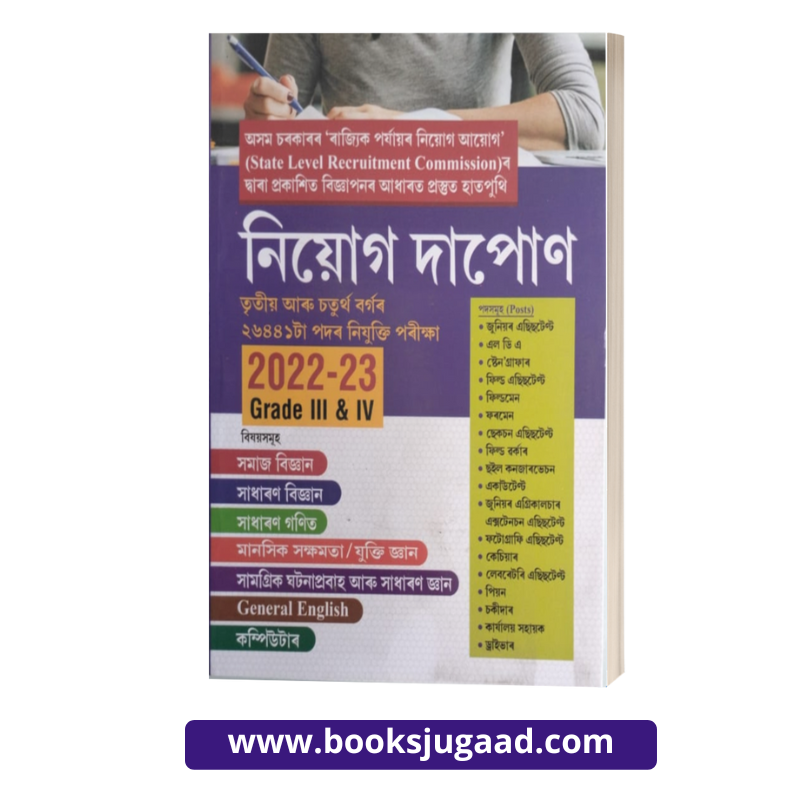 Niyog Dapon 2022-23 Grade III And IV For State Level Recruitment Commission Assamese Medium