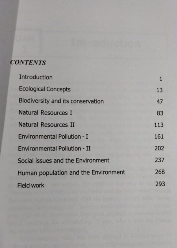 Environmental Studies For Gauhati, Dibrugarh And Bodoland University English Medium