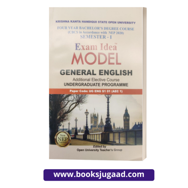 Exam Idea Model General English S1 01 (AEC 1) 1st Semester KKHSOU