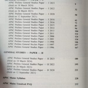 APSC PYQ 1996-2024 For APSC Civil Services Examination 2025 By DigitalBrain Content Lab