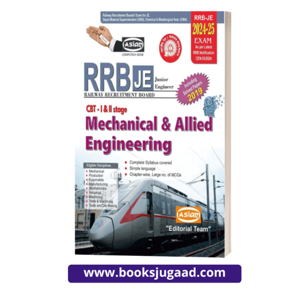 RRB JE Mechanical & Allied Engineering CBT I & II Stage For 2024-25 Exam