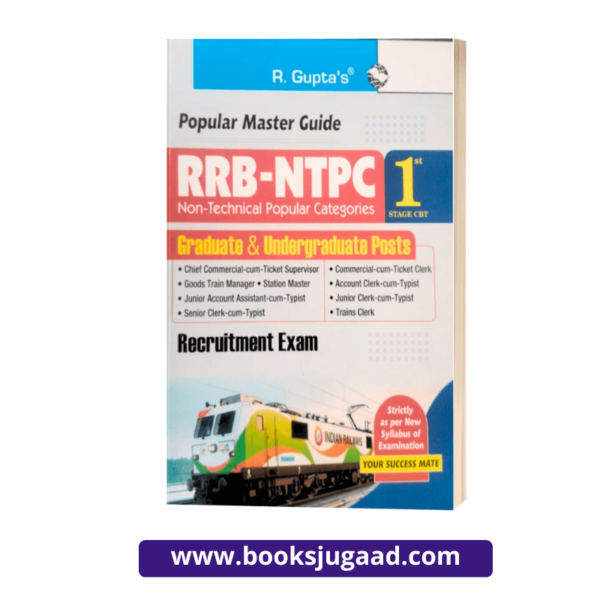 RRB NTPC Non-Technical 1st Stage CBT Graduate & Undergraduate Posts Recruitment Exam By R. Gupta