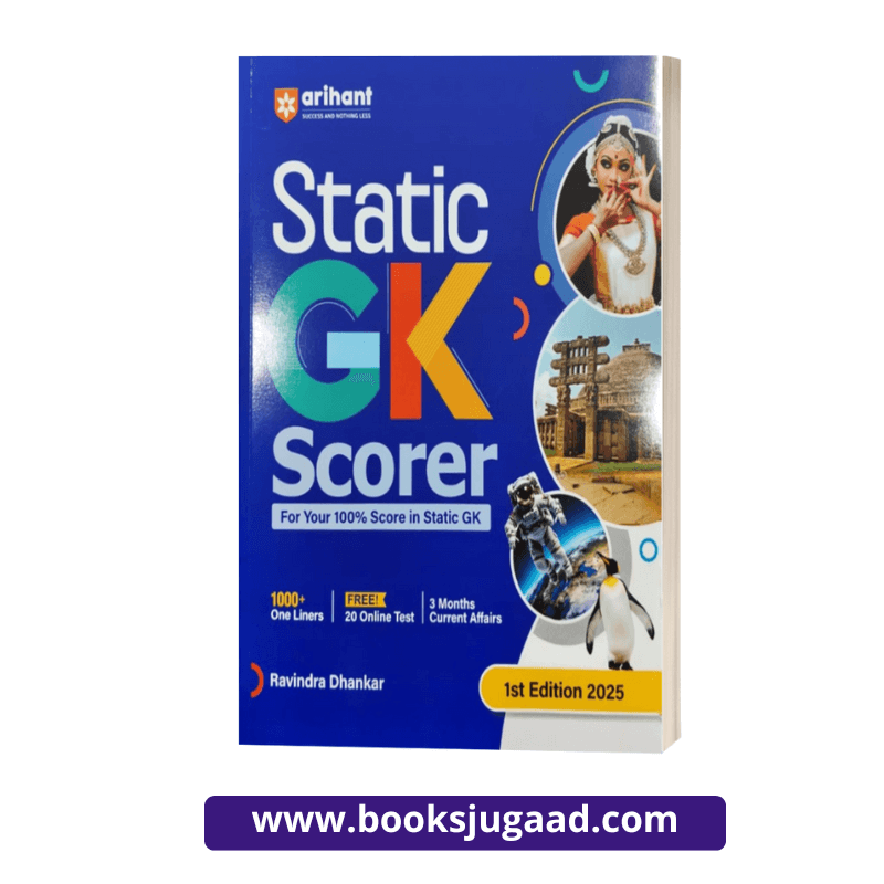 Arihant's Static GK Scorer 1st Edition 2025 By Ravindra Dhankar