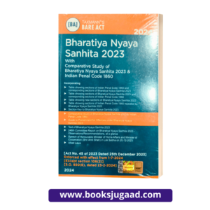 Taxmann’s Bare Act Bharatiya Nyaya Sanhita (Set of 3 Books)