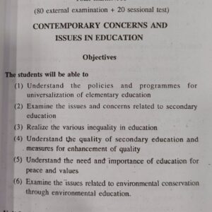 Contemporary Concerns and Issues in Education By Dr. N.N. Mahanta, Dr. Archana Adhikary Borah, Dipsikha Das & Hridaya Nanda Borah