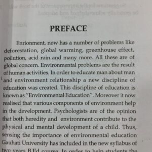 Environmental Education 9th Edition 2023 By Dr. Nara Narayan Mahanta & Hridaya Nanda Borah