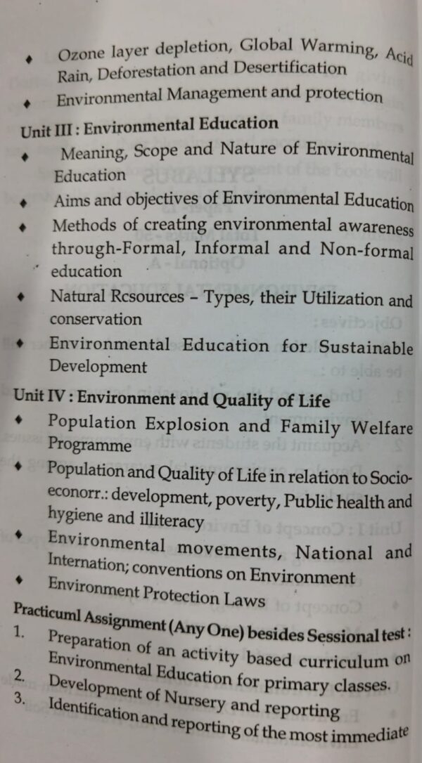 Environmental Education 9th Edition 2023 By Dr. Nara Narayan Mahanta & Hridaya Nanda Borah