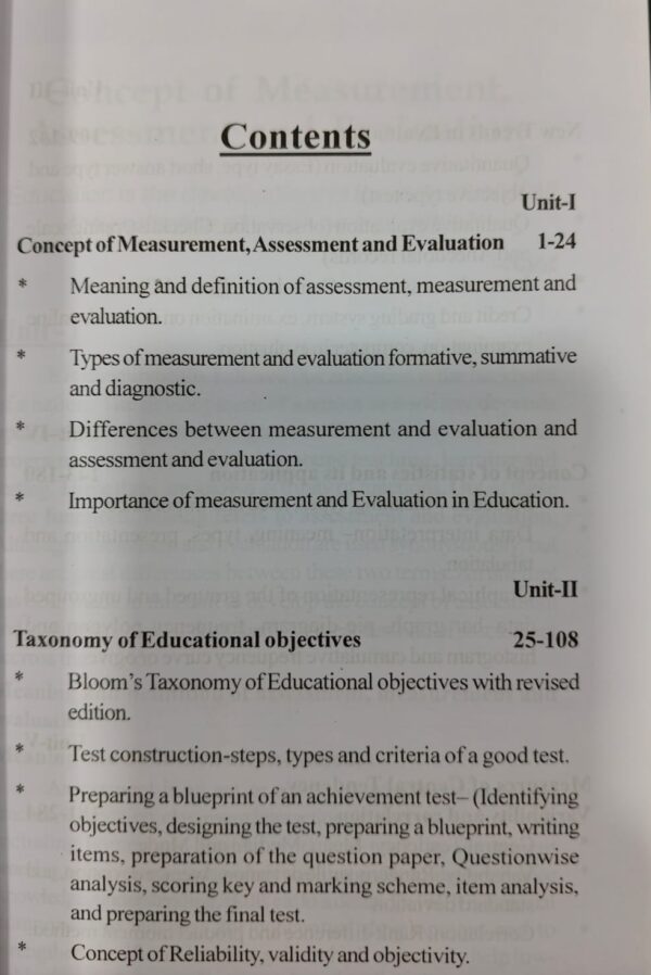 Measurement & Evaluation in Education By Prof. J.K. Nath