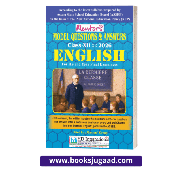 Mentors Model Questions and Answers English For Class XII 2026 By HD International