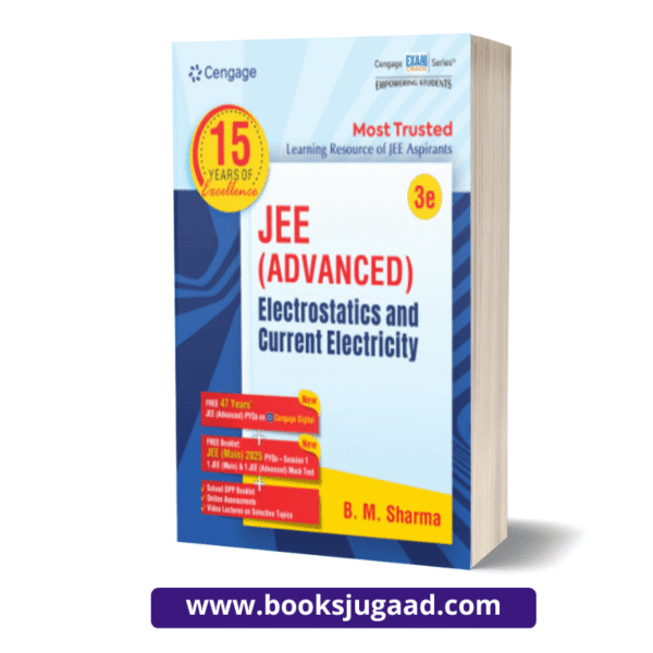 Cengage JEE Advanced Electrostatics and Current Electricity By B. M. Sharma