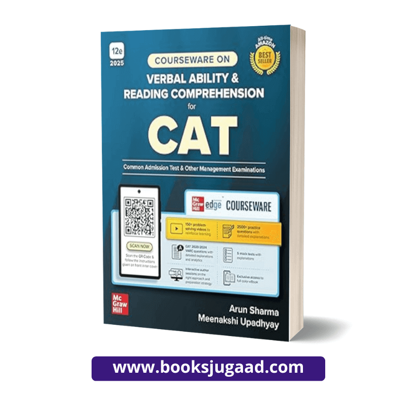 Courseware on Verbal Ability & Reading Comprehension for CAT 2025-26 by Arun Sharma and Meenakshi Upadhyay McGraw Hill
