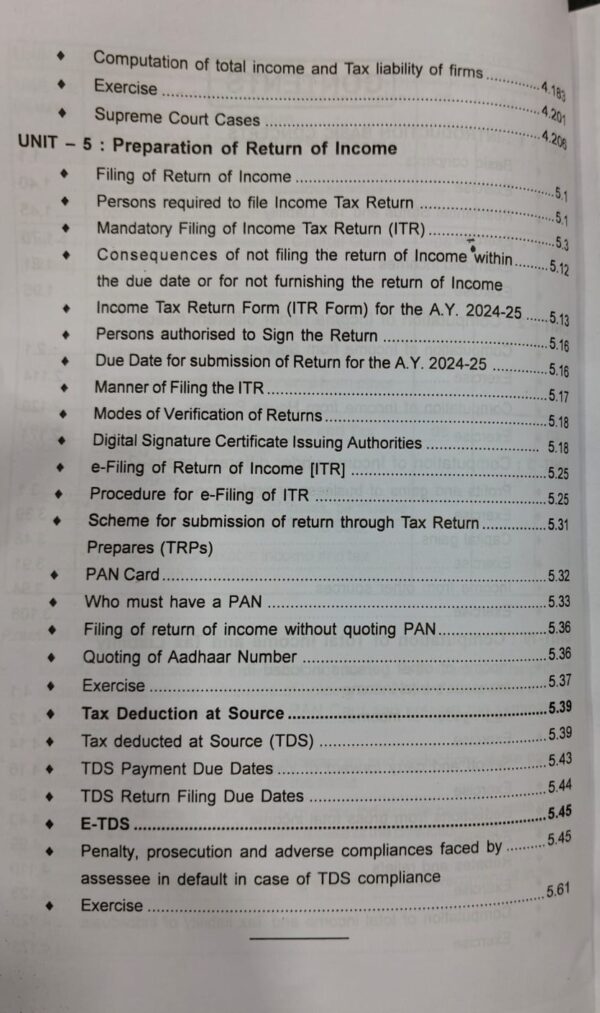 Income Tax Law and Practice For B.Com Course of Gauhati, Dibrugarh, Assam, Bodoland, Rabindranath Tagore University and other Autonomous Colleges of Assam