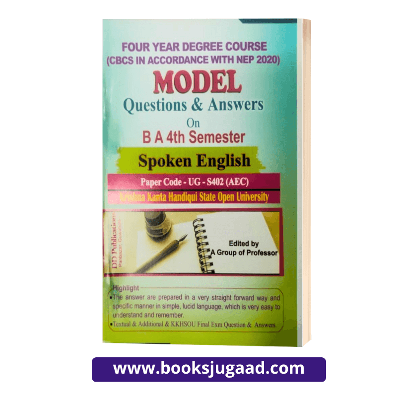 Model Questions and Answers on B.A. 4th Semester Spoken English UG S402 KKHSOU
