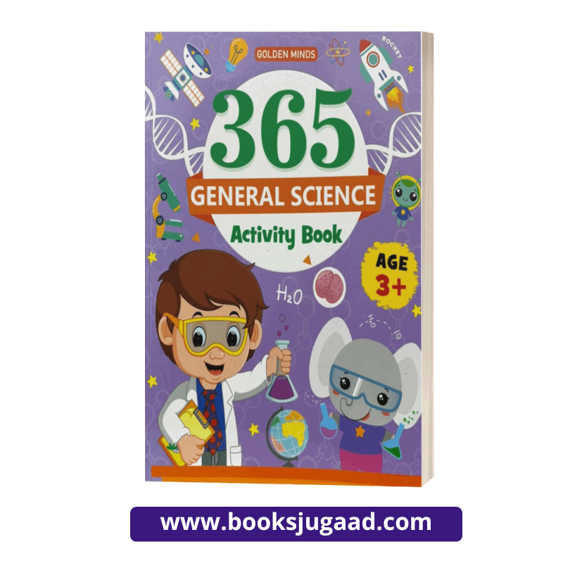 Golden Minds 365 General Science Activity Book For 3+ Years' Kids